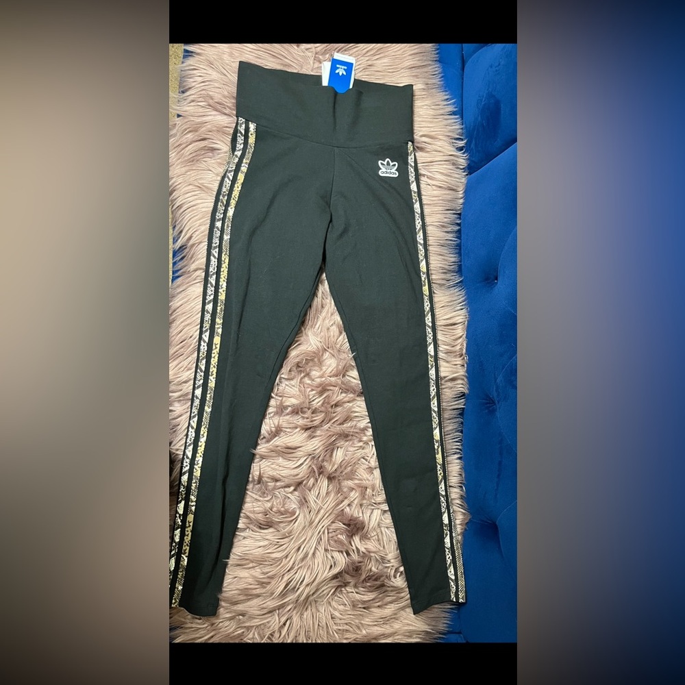 Adidas Snake Print leggings NWT